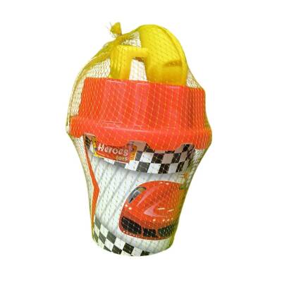 Heroes Toys Büyük Boy Resimli Kova Figürsüz ERN-886-Kırmızı