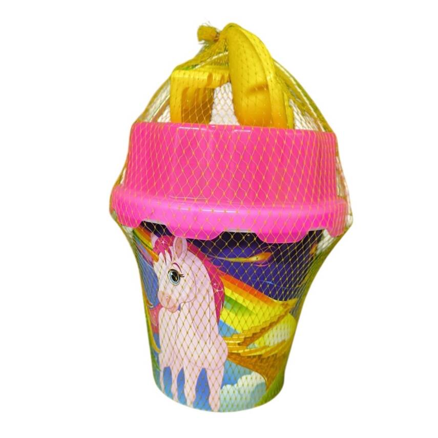 Heroes Toys Büyük Boy Resimli Kova Figürsüz ERN-886-Pembe - 1