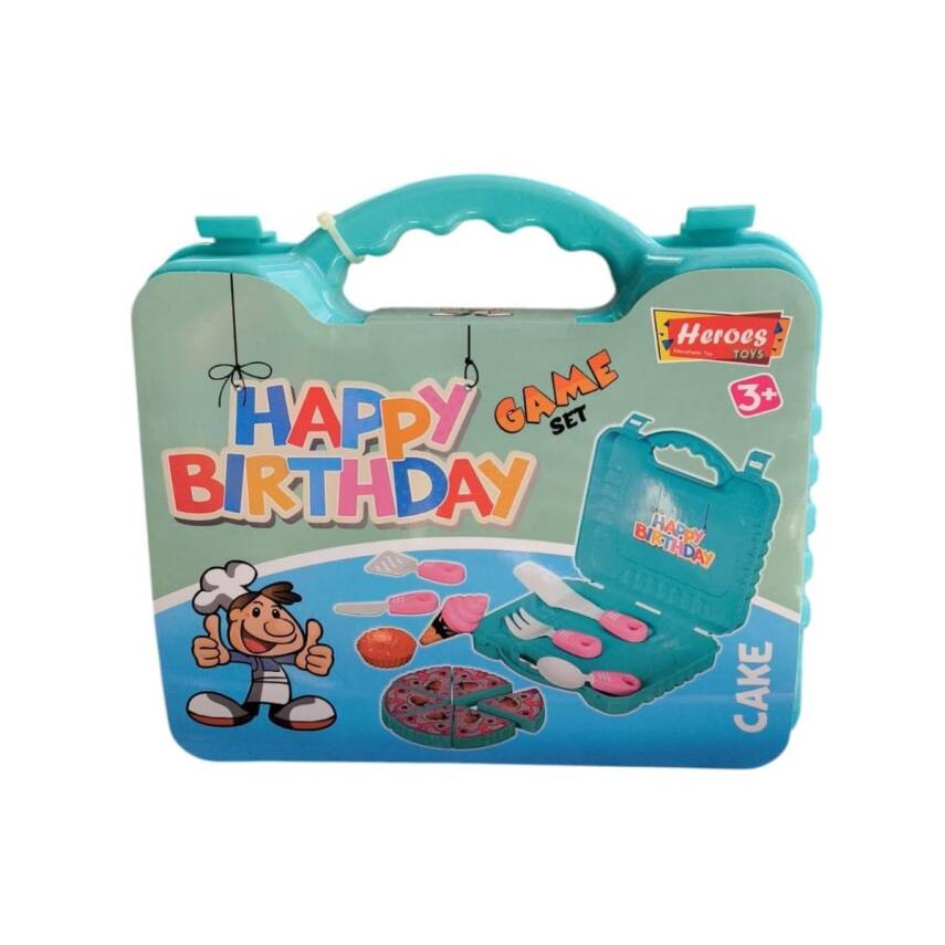 Heroes Toys Çantalı Oyuncak Pasta Seti ERN-815 - 1
