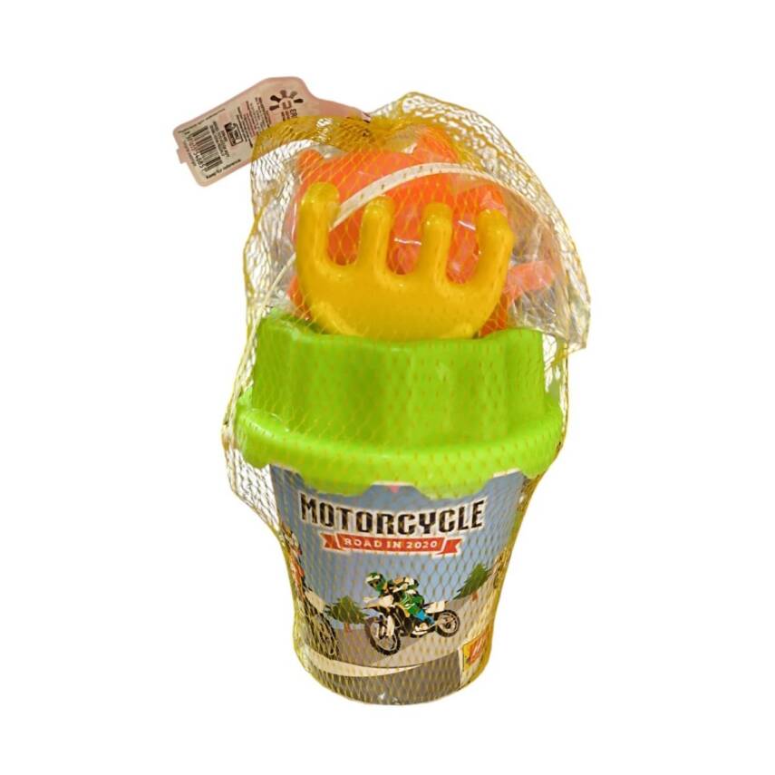 Heroes Toys Küçük Boy Resimli Kova Figürlü ERN-885-Yeşil - 1