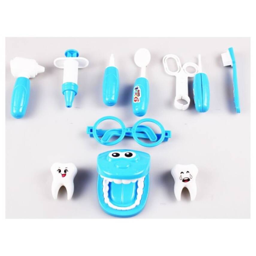 Heroes Toys Küçük Çantalı Erkek Dişçi Seti Ern-812 - 2