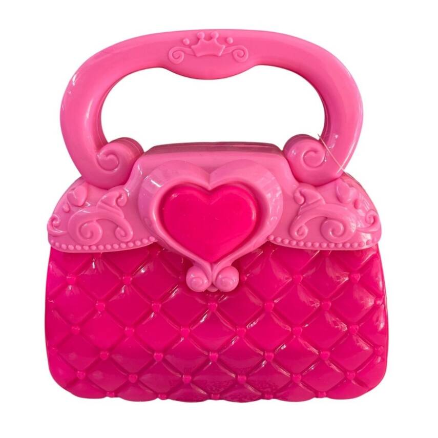 Heroes Toys Mini Çanta Güzellik Seti Ern-834-Pembe - 1