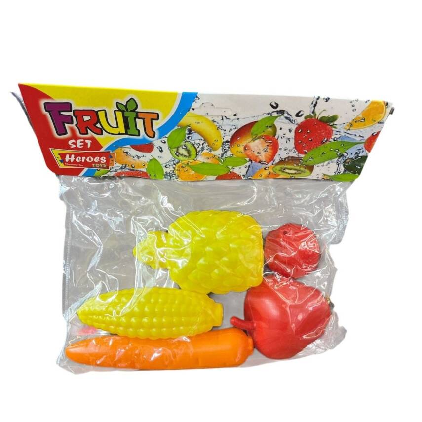 Heroes Toys Pvcli Meyve Seti Ern-891- Sarı - 1