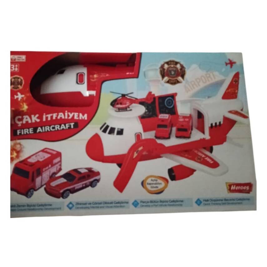 Heroes Toys Uçak İtfaiye Seti Ern-2010 - 1