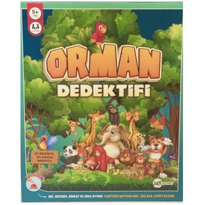 Hobi Eğitim Dünyası Orman Dedektifi Kutu Oyunu SP001 - 2