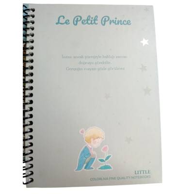 İleri Grup Little Prince Sert Kapak 17*24 72 Yp Çizgili Defter-İnsan