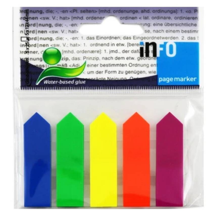 İnfo Notes 12x50 Sayfa Ayracı Ok - 1