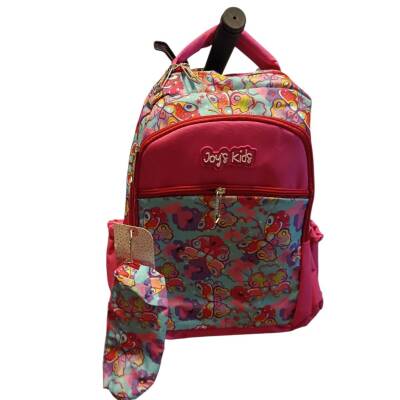 Joys Kids Lüx Üçlü İlkokul Çanta Seti-Kelebek