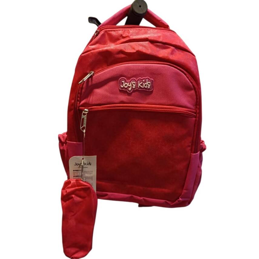Joys Kids Lüx Üçlü İlkokul Çanta Seti-Pembe - 1