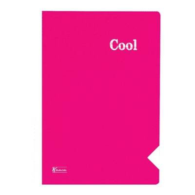 KeskinColor A5 PP KP Dikişli 40 Yp Kareli Defter-Pembe