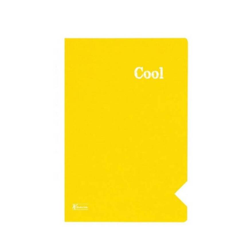 KeskinColor A5 PP KP Dikişli 40 Yp Kareli Defter-Sarı - 1