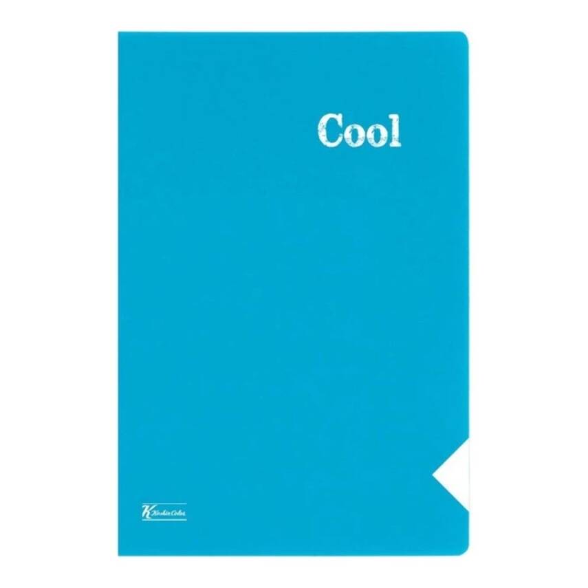 KeskinColor A5 PP KP Dikişli 40 Yp Kareli Defter-Turkuaz - 1