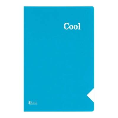 KeskinColor A5 PP KP Dikişli 40 Yp Kareli Defter-Turkuaz