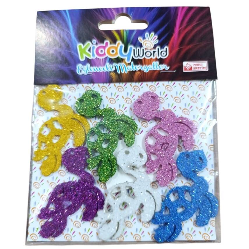 Kiddy World Şekilli Eva Figürleri 0043-Kaplumbağa - 1
