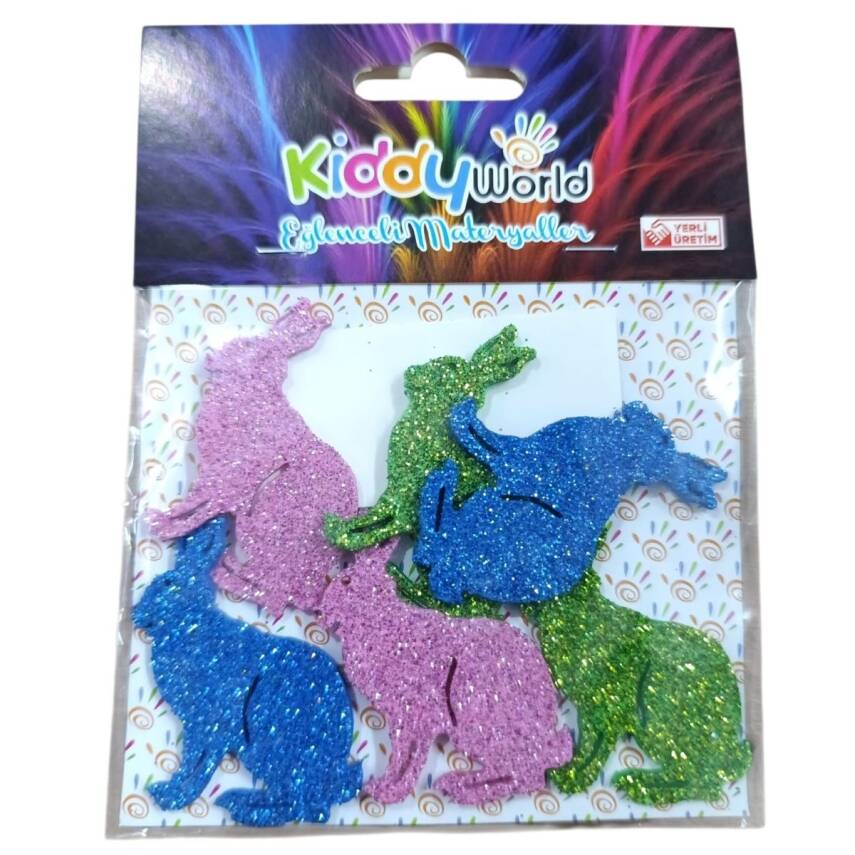 Kiddy World Şekilli Eva Figürleri 0043-Tavşan - 1