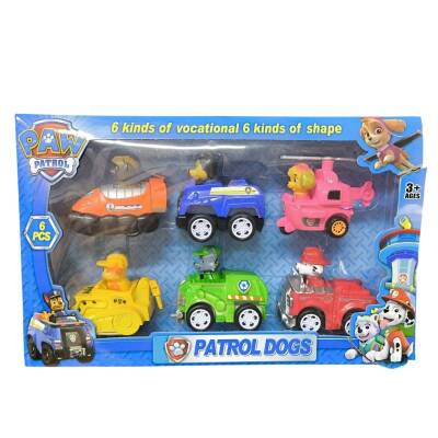 Kids Oyuncak 6lı Arabalı Paw Patrol Seti 67-6