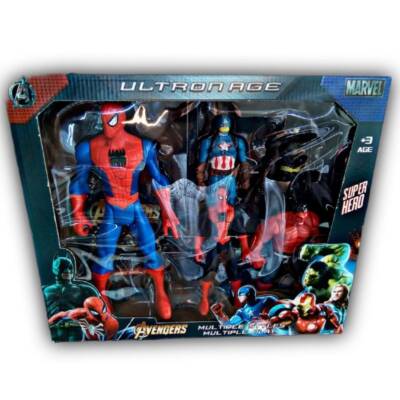 Kids Oyuncak Büyük Spiderman Ve Küçük Karakter 8818-3 Sp