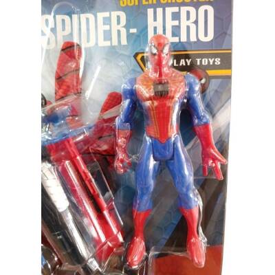 Kids Oyuncak Örümcek Adam Ağ Fırlatan Ok Atan Eldiven 5991-7P