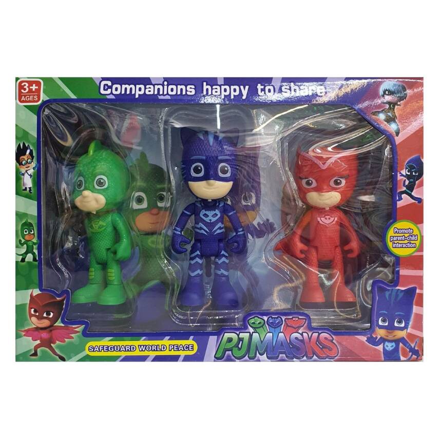 Kids Oyuncak Pjmasks 3lü Figür 2270 - 1