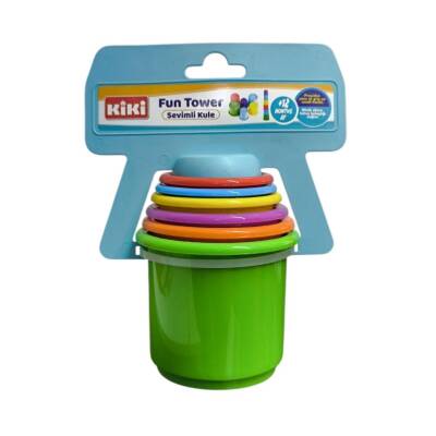 Kiki Eğlenceli Bardaklar Kartela 6lı AE-1612