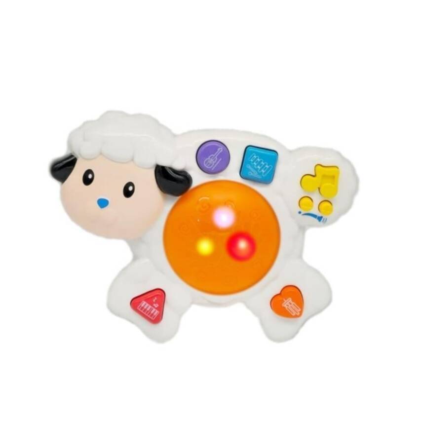 King Toys Müzikli Kuzu Piyano HJ-8003-Beyaz - 2