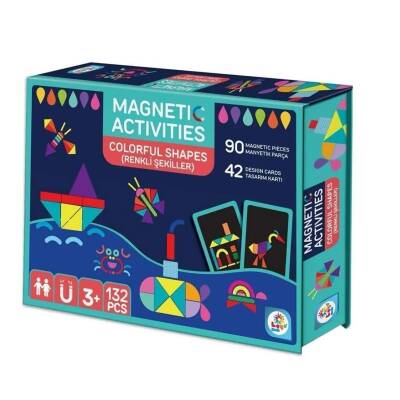 Laço Games Manyetik Aktivite Renkli Şekiller LC7985