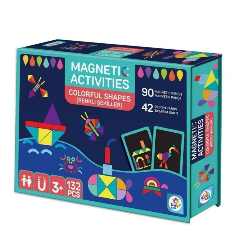 Laço Games Manyetik Aktivite Renkli Şekiller LC7985 - 1