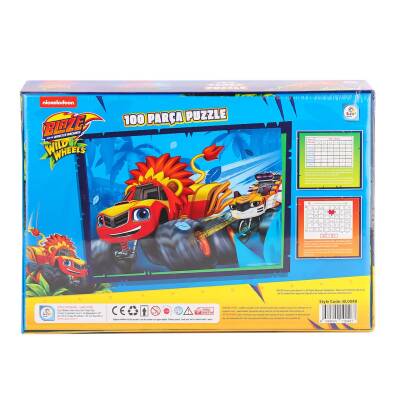 Laço Kids Blaze 100 Parça Kutu Puzzle BL0048 - 2
