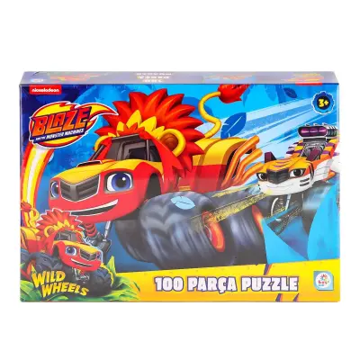 Laço Kids Blaze 100 Parça Kutu Puzzle BL0048
