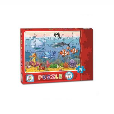 Laço Kids Denizaltı 36 Parça Kutu Puzzle LC7140