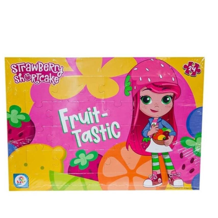 Laço Kids Strawberry Shortcake Fruit-Tastic 24 Parça Frame Puzzle CK7862 - 1