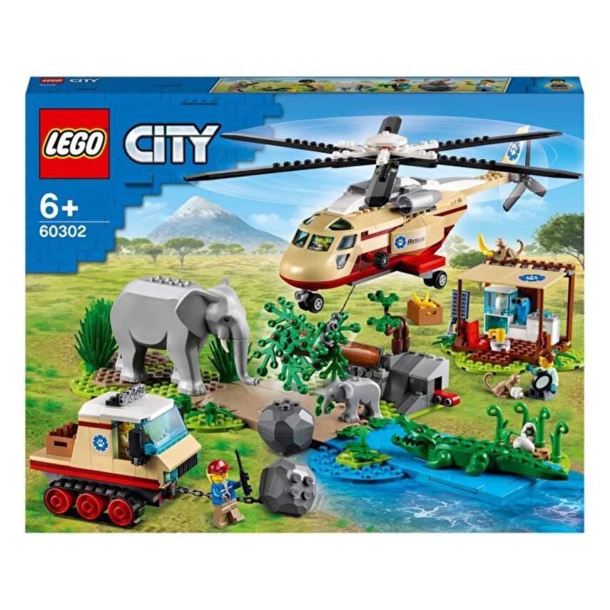 LEGO® City Vahşi Hayvan Kurtarma Operasyonu 60302 - 1