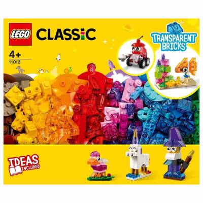 LEGO Classic 500 Parçalık Yaratıcı Şeffaf Parçalar Kutusu-11013 - 2