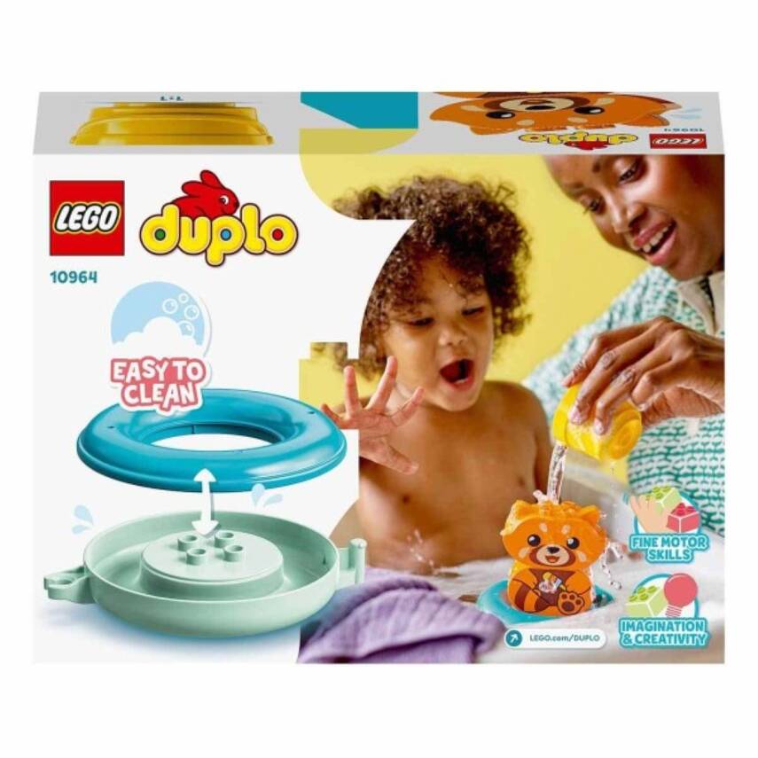 Lego Duplo İlk Banyo Zamanı Eğlencesi Yüzen Kırmızı Panda 5 Parça 10964 - 2