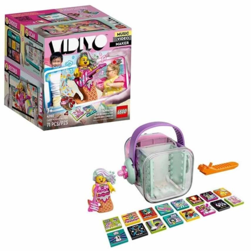 LEGO VIDIYO Candy Mermaid BeatBox Yapım Seti 71 Parça-43102 - 2