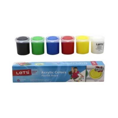 Lets Akrilik Boya 6 LI