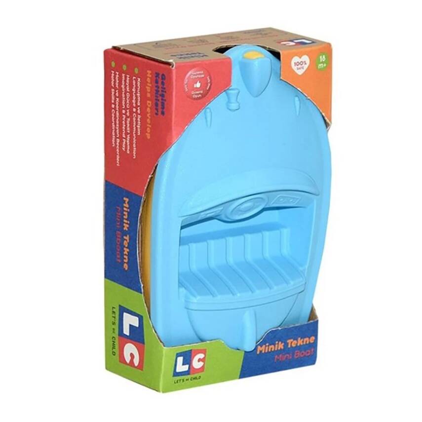 Lets Be Child Enfal Oyuncak Minik Tekne LC-30886-Mavi - 3