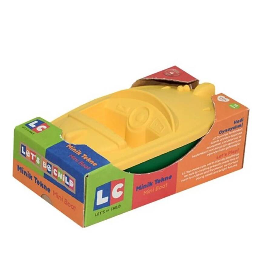 Lets Be Child Enfal Oyuncak Minik Tekne LC-30886-Yeşil - 1