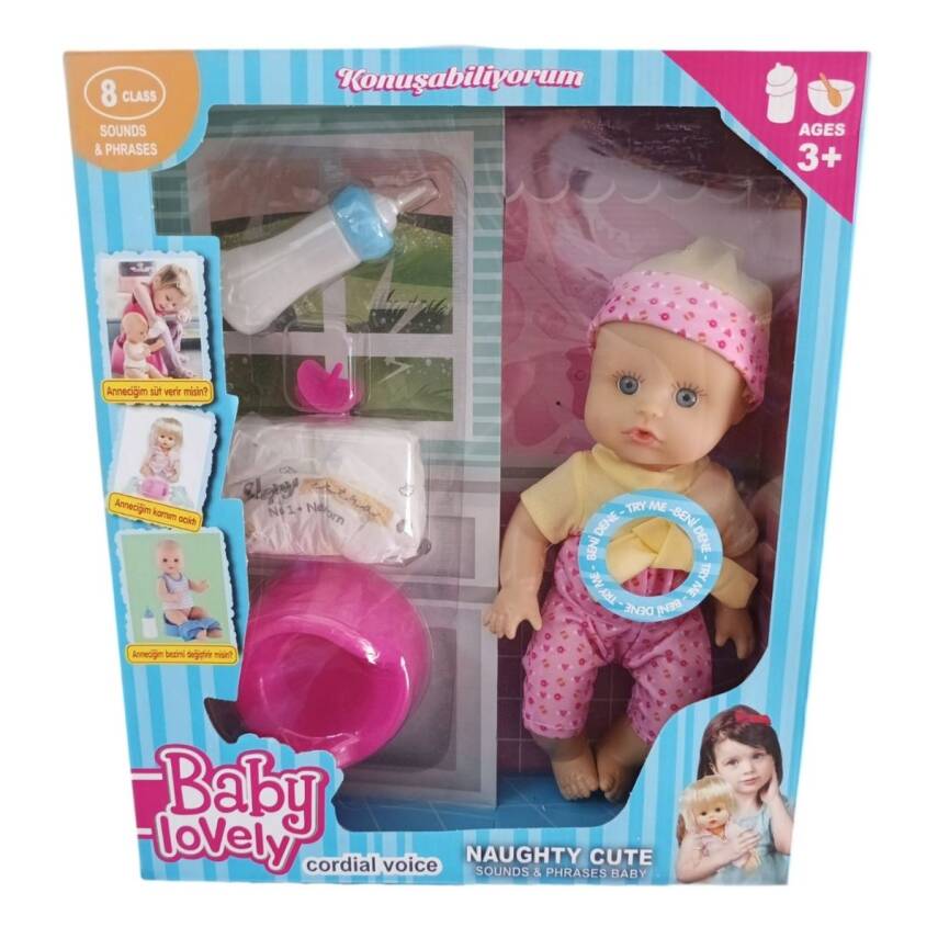 Limon Oyuncak Altını Islatan Erkek Bebek Lmn202-Sarı - 1