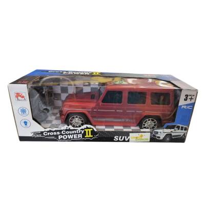 Limon Oyuncak Şarjlı Kumandalı Jeep Araba 8578-3A-Kırmızı