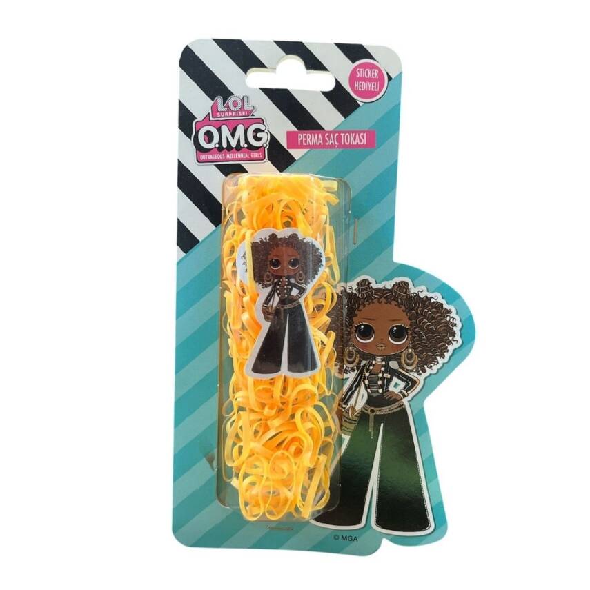 L.O.L Surprise O.M.G. Perma Saç Tokası Xc204-Turuncu - 1