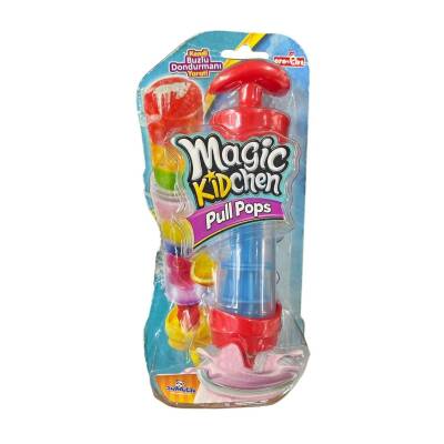 Magic Kidchen Cre-Eat Pull Pops Dondurma Makinesi Mg0001/Mg0002-Kırmızı