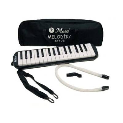 Masis 32 Tuşlu Ekonomik Melodika-Siyah - 1
