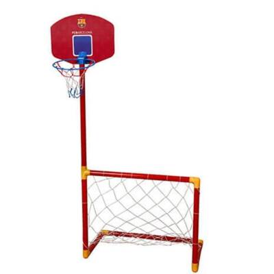 Matrax Oyuncak FCBarcelona Pota Kale 2si 1 arada-Futbol Kalesi -Basket Potası 821 - 2