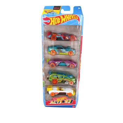Mattel Hot Wheels Action Araba Seti Beşli 01806