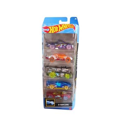 Mattel Hot Wheels X-Raycers Araba Seti Beşli 01806 - 2
