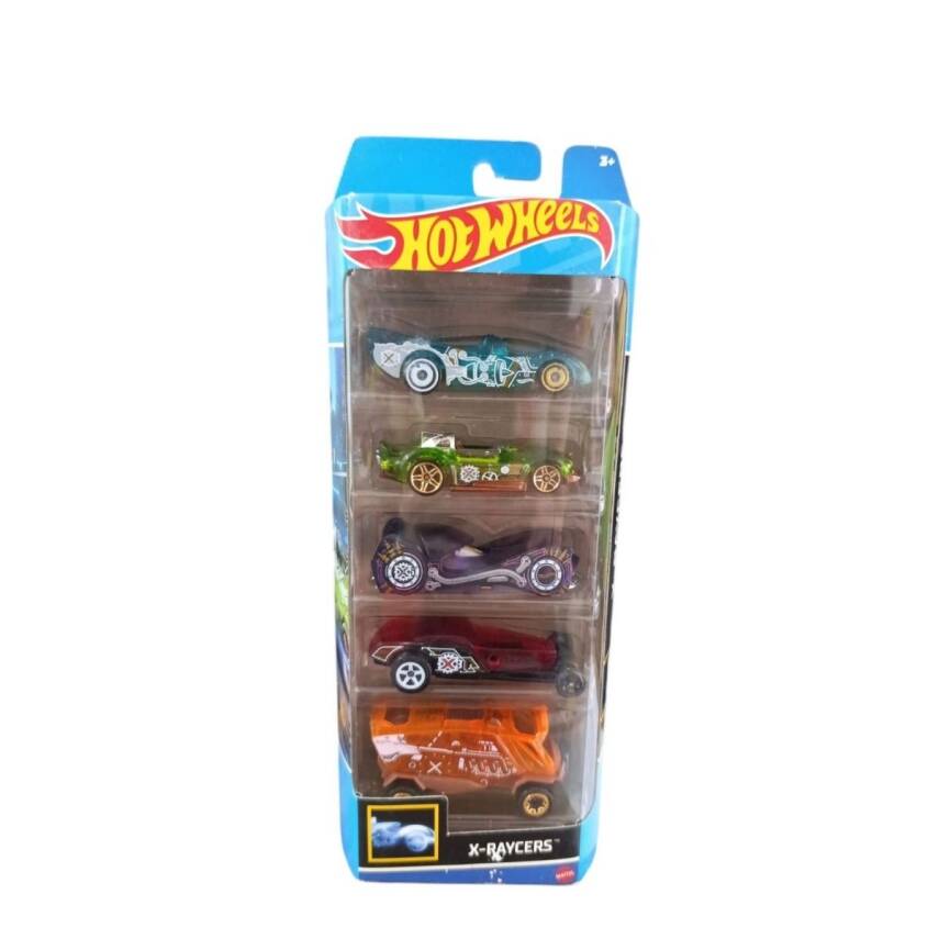 Mattel Hot Wheels X-Raycers Araba Seti Beşli 01806 - 1