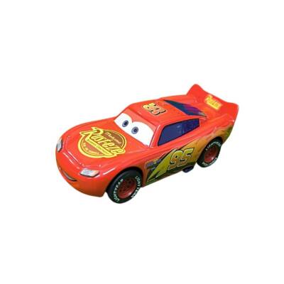 McQueen Arabalar Animasyonu Çek-Bırak Minik Metal Araba-Mcqueen Şimşek Kırmızı