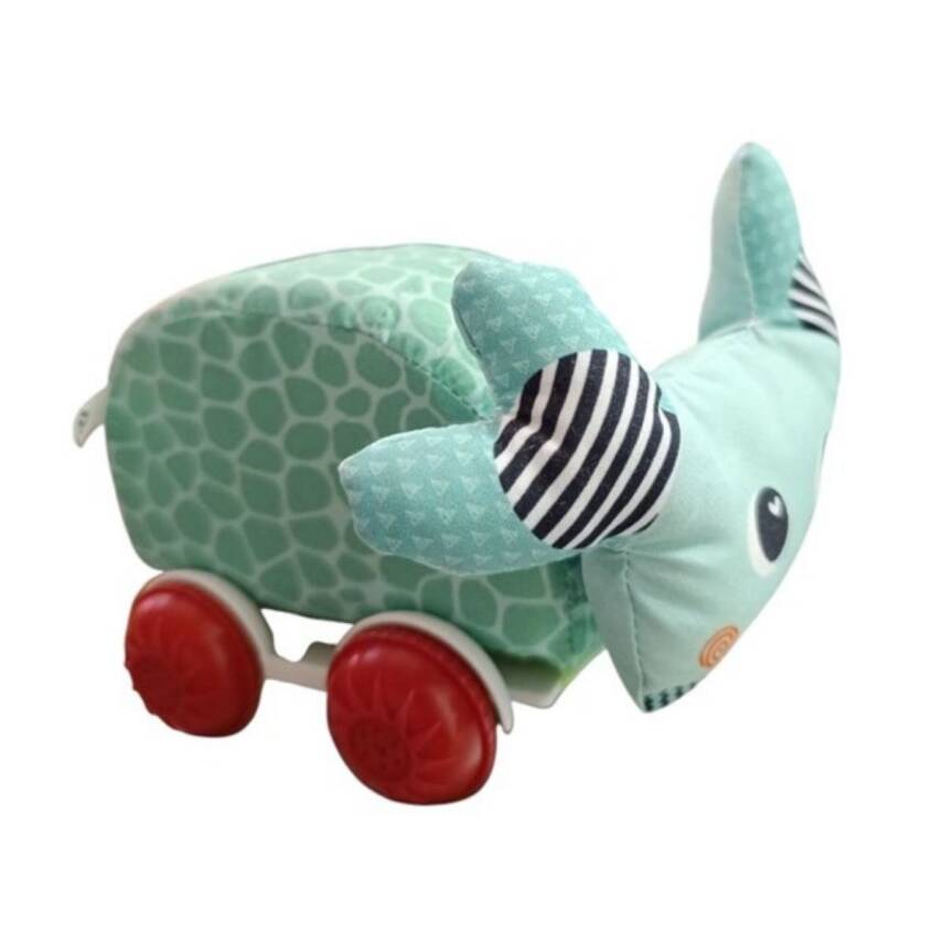 Moli Kt. Yumuşak Hayvanlı Araba Mol-102-Mint - 2