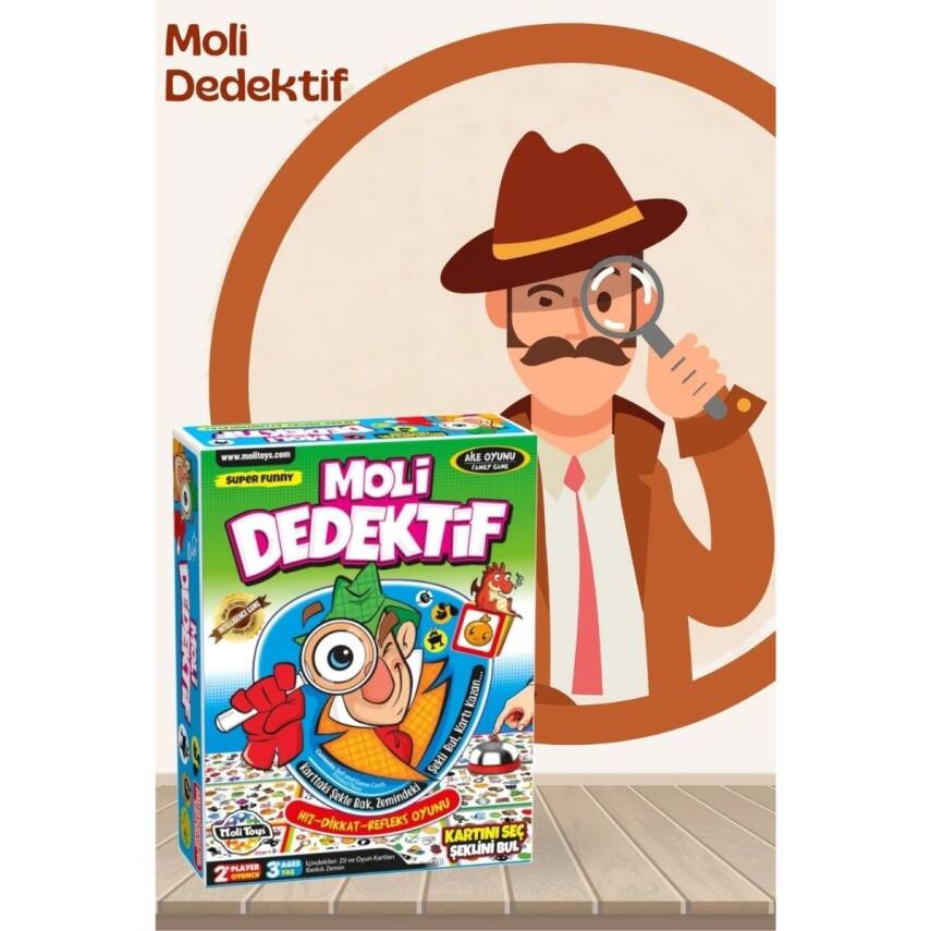Moli Toys Dedektif Plus 2 Oyun 1 Arada - 1